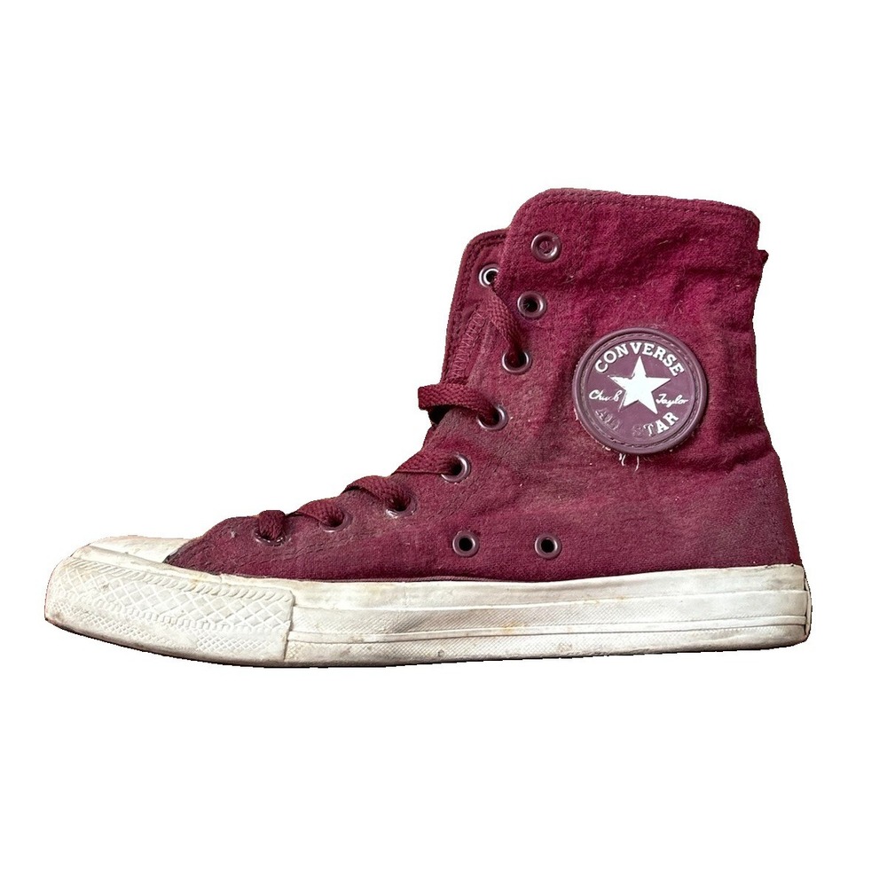 Converse Chuck Taylor All Star Maroon Lace Up High Top Women's 7
